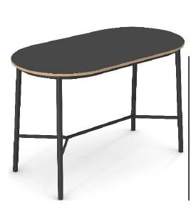 KLIK | Table haute oval H92...