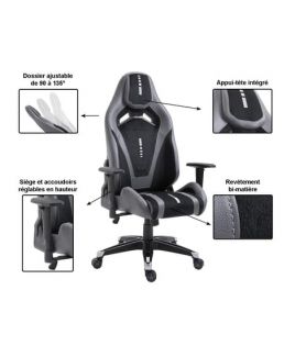 Fauteuil Siege De Bureau Gaming Team Pour Une Utilisation Intensive